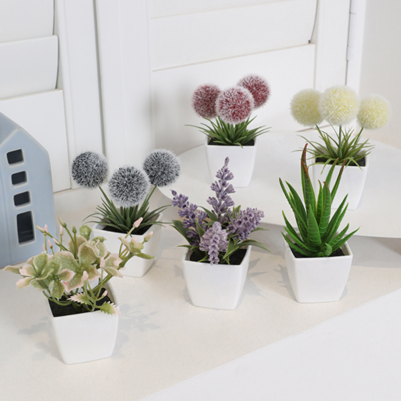 Home Decor Store - 1 компл. (6 шт.) мини-искусственное растение