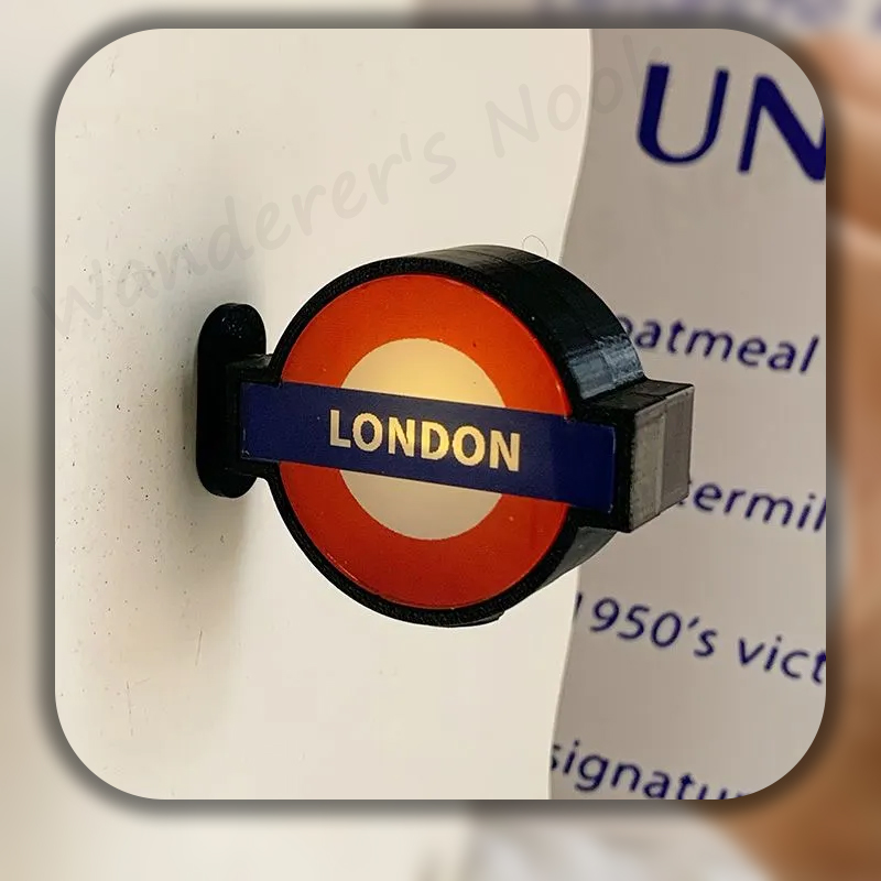 Home Decor London - Светящийся магнит на холодильник с изображением