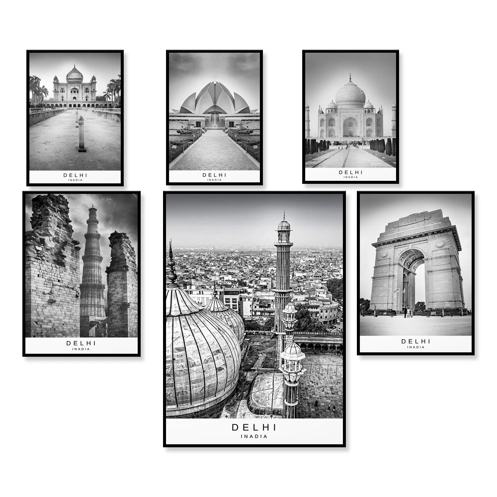 Home Decor Delhi - Дели-Сити печать изображения плакат печать минималистский