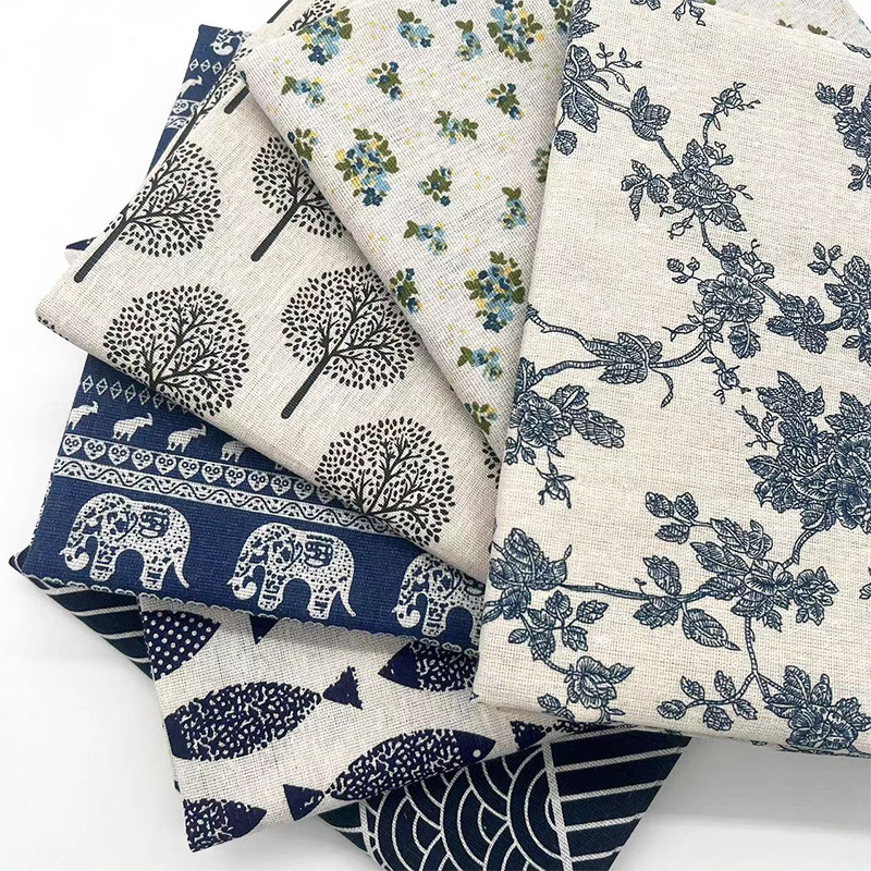 Home Decor Fabric - Ретро-ткань в стиле бохо с цветочным