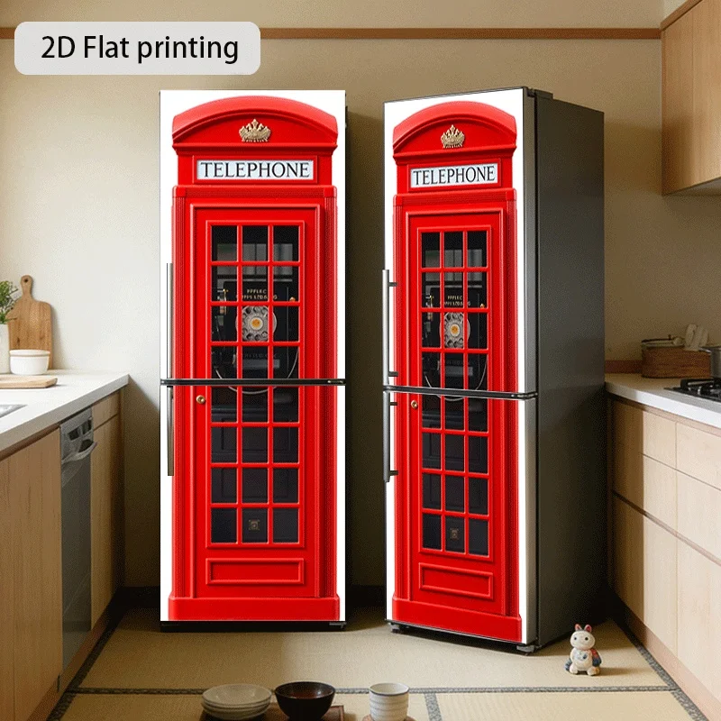 Home Decor London - 2D плоская наклейка для декора стен]
