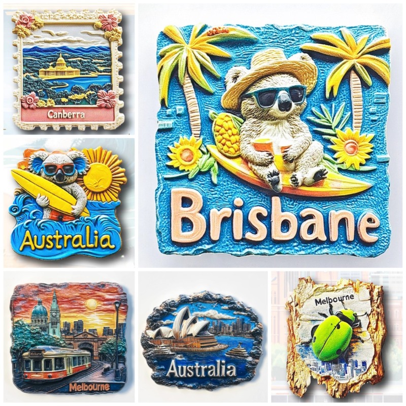 Home Decor Melbourne - Австралия наклейки на холодильник Сиднейские сувениры