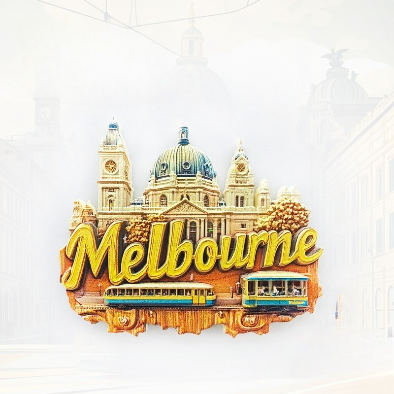 Home Decor Melbourne - Магнит на холодильник «Замок Мельбурна» —