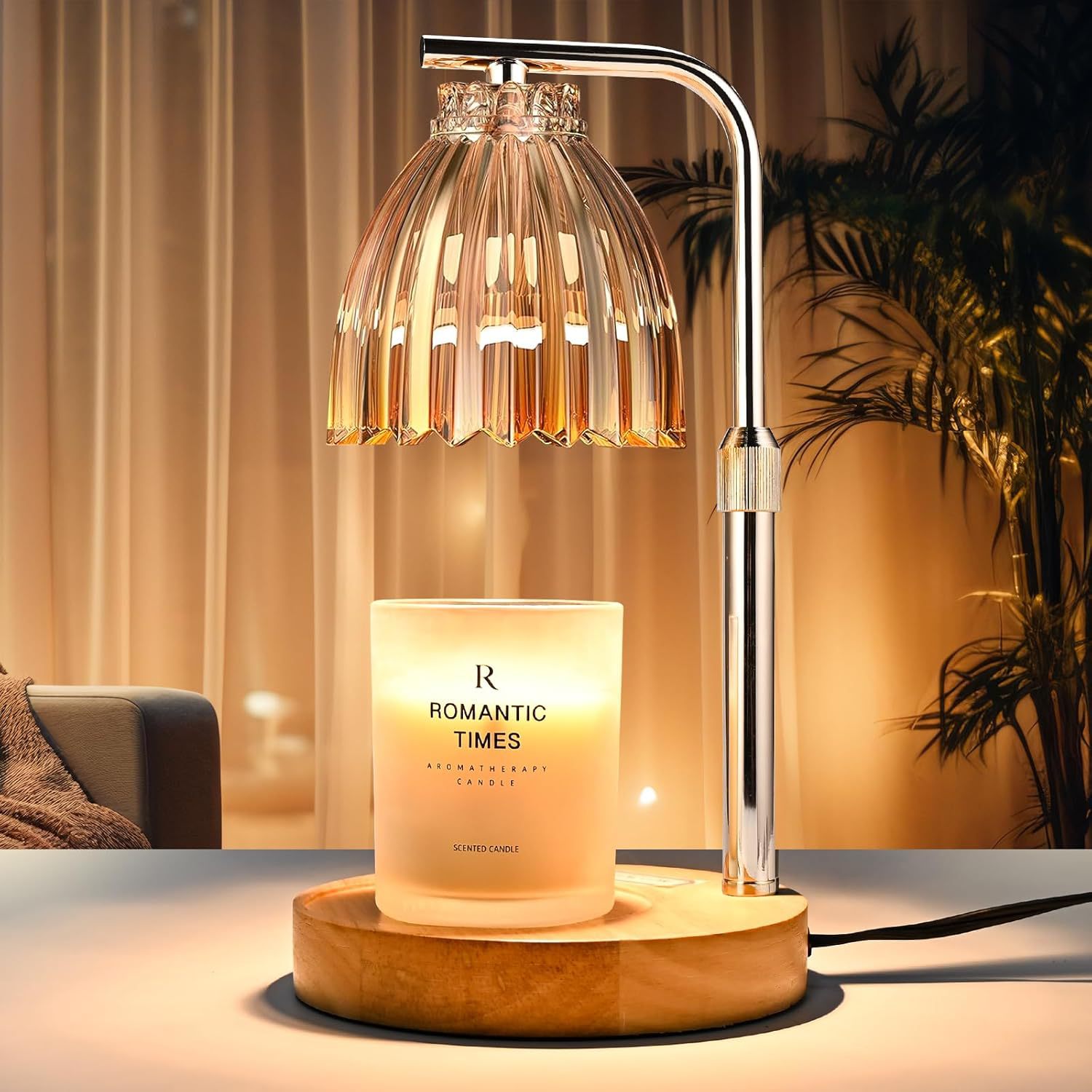 Home Decor Lamp - Регулируемая по высоте лампа-ароматизатор для восковых