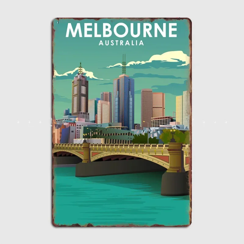 Home Decor Melbourne - Туристическое притяжение Мельбурн, Австралия, туристические постеры,