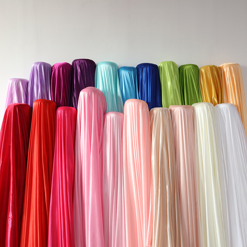 Home Decor Fabric - Перламутровая эластичная ткань из ледяного шелка