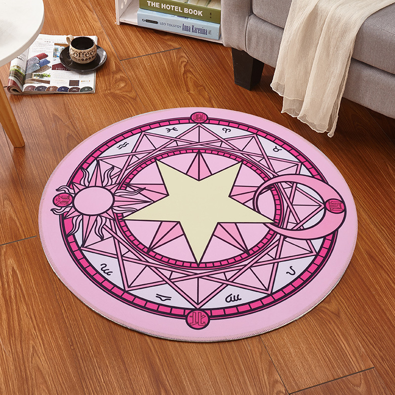 Flooring Home Decor - Круглый коврик 60x60 см с изображением