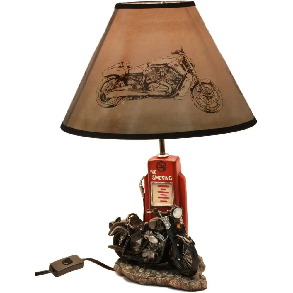 Home Decor Lamp - Винтажная ретро-настольная лампа в виде черного