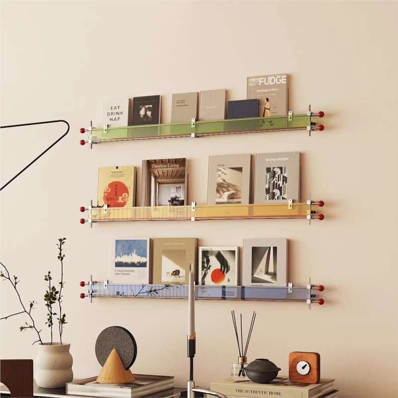 Home Decor Magazine - Настенная витрина для книг, акриловая оптическая