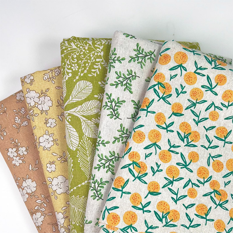 Home Decor Fabric - Ткань из хлопка и льна с