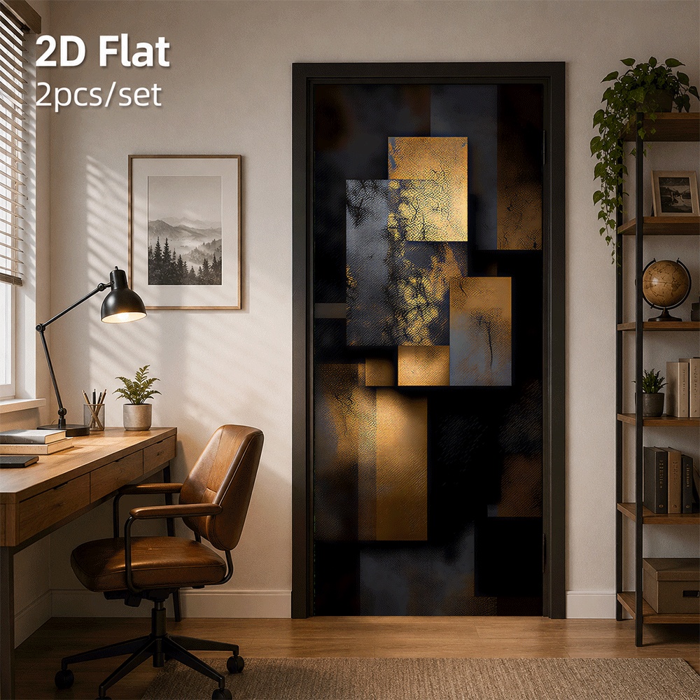 1 наклейка на дверь в стиле аб – обзор и цена Home Decor Minimalist Style