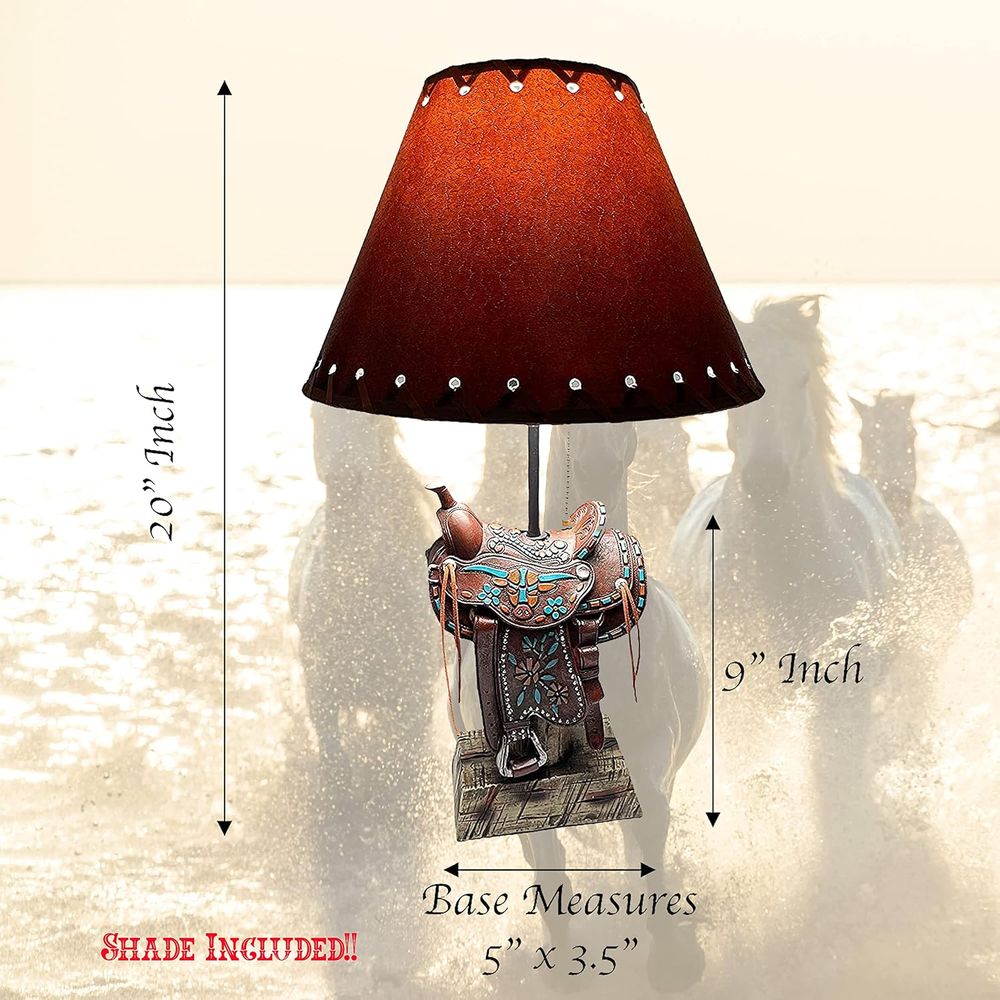 Настольная лампа в ковбойском  – обзор и цена Home Decor Lamp