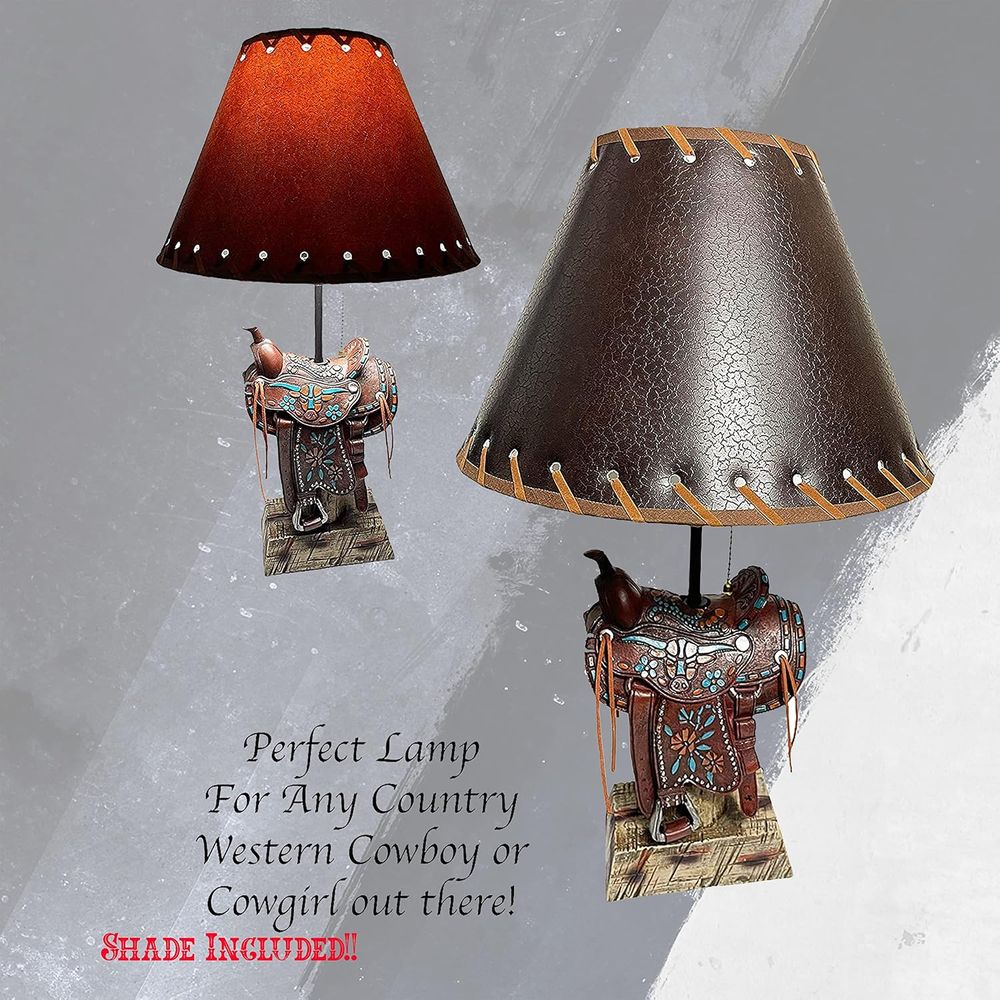 Настольная лампа в ковбойском  – обзор и цена Home Decor Lamp