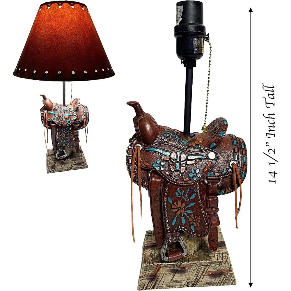Настольная лампа в ковбойском  – обзор и цена Home Decor Lamp