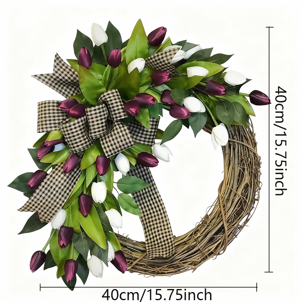 Весенний венок из тюльпанов, п – обзор и цена Home Decor Tulip