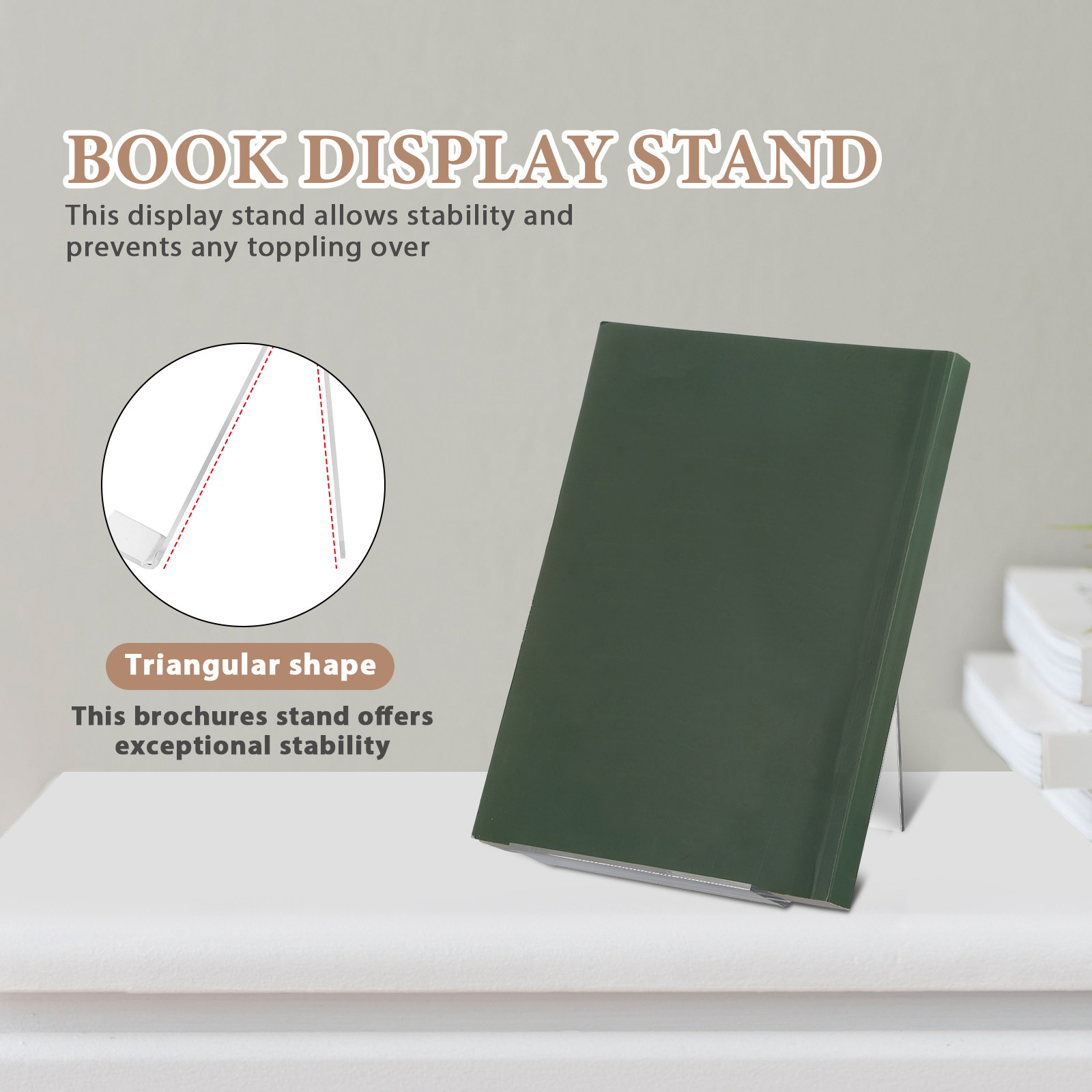 Набор из 6 акриловых подставок – обзор и цена Home Decor Brochure