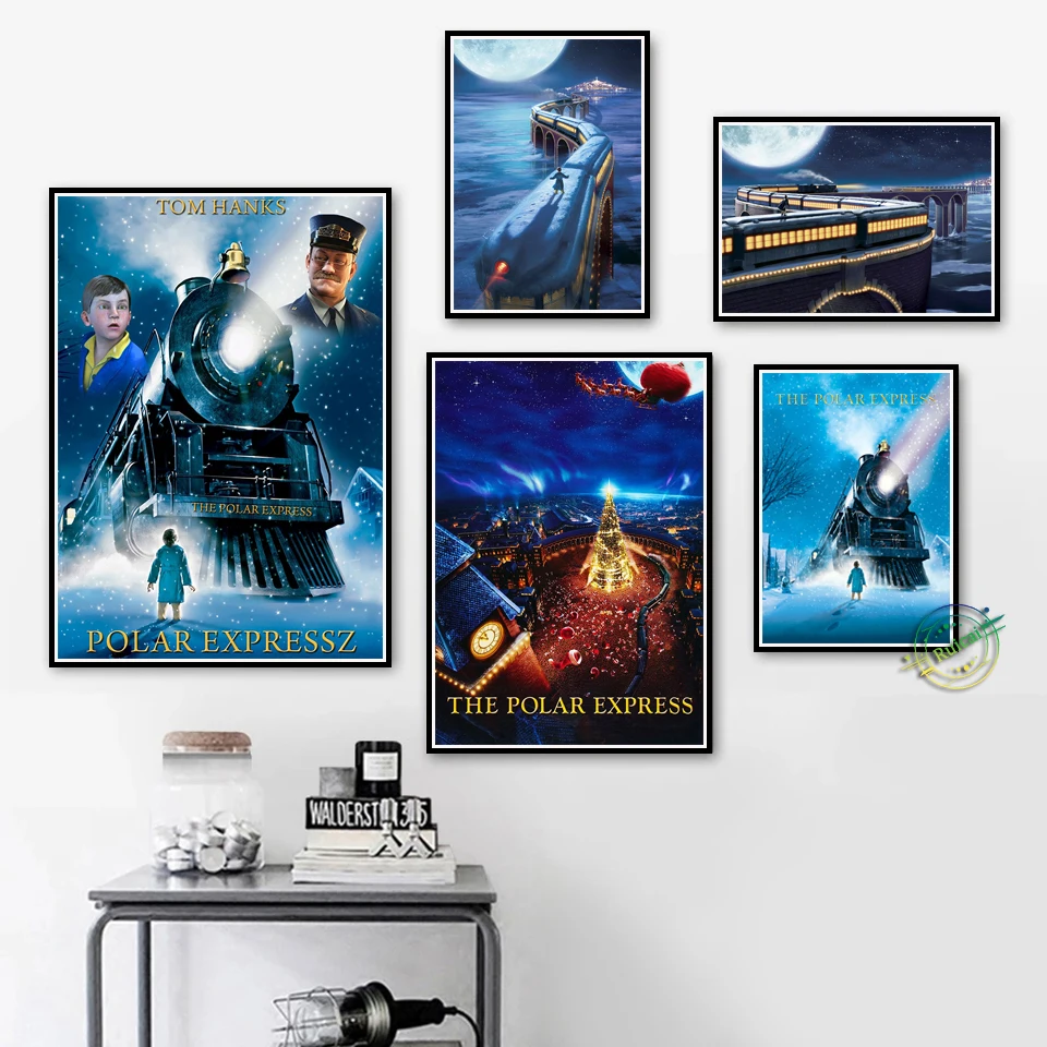 Полярный экспресс-постер фильм – обзор и цена Home Decor Express