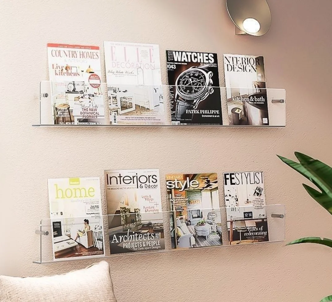Прозрачная акриловая настенная – обзор и цена Home Decor Brochure