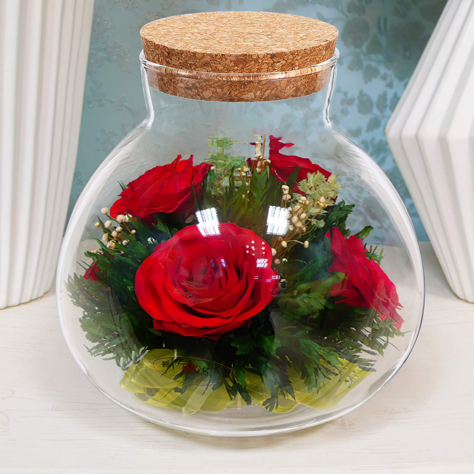 Стеклянный террариум-бутылка 1 – обзор и цена Terrarium Glass Bottle