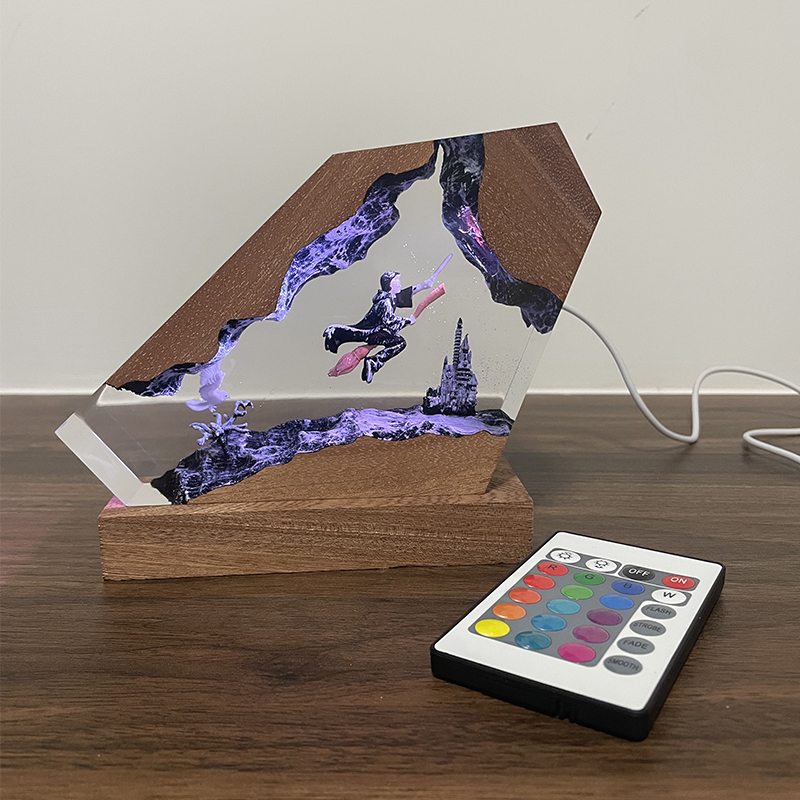 Настольный ночник из дерева и  – обзор и цена Home Decor Lamp