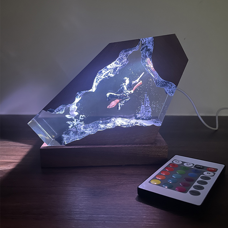 Настольный ночник из дерева и  – обзор и цена Home Decor Lamp