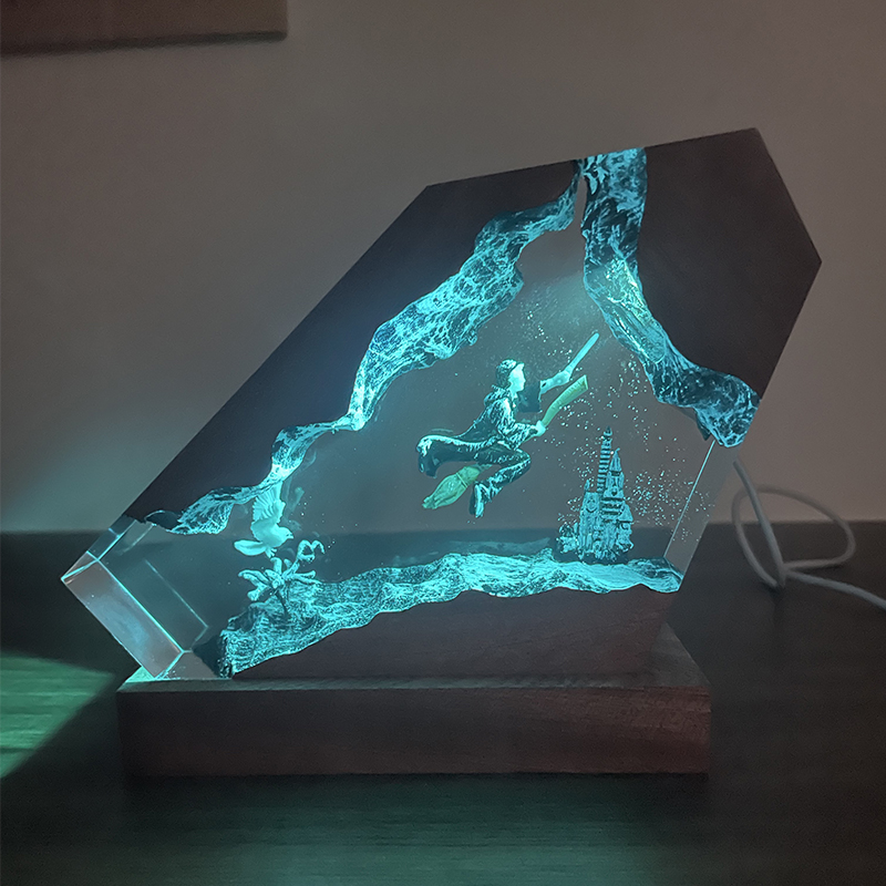 Настольный ночник из дерева и  – обзор и цена Home Decor Lamp