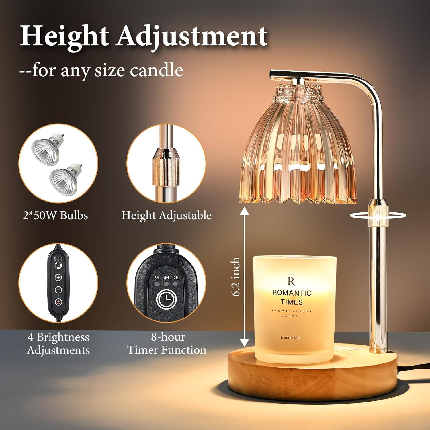 Регулируемая по высоте лампа-а – обзор и цена Home Decor Lamp
