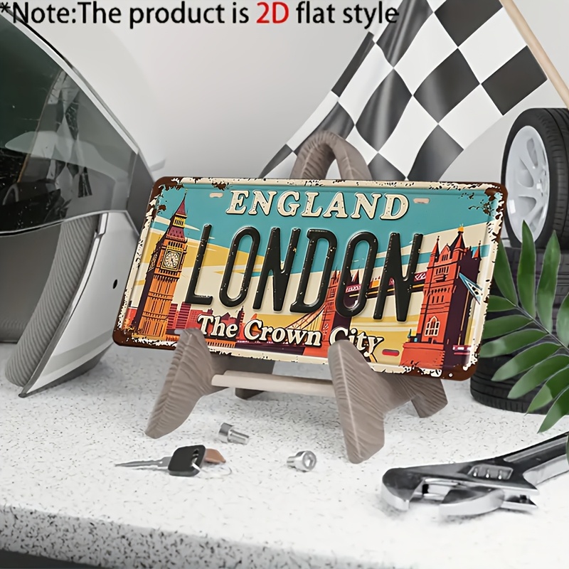 Винтажная металлическая таблич – обзор и цена Home Decor London