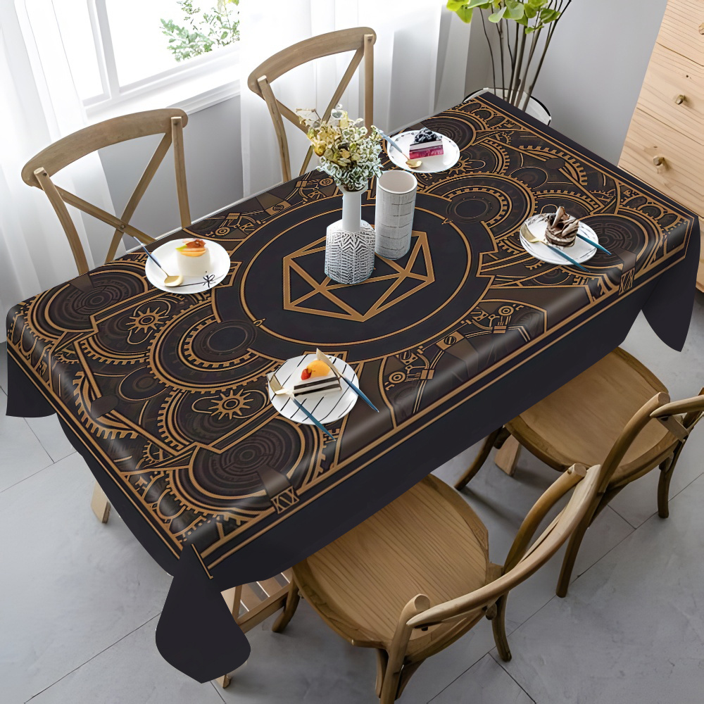 Скатерть в стиле стимпанк с че – обзор и цена Home Decor Fabric