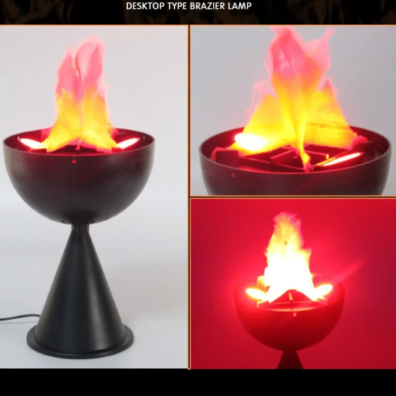 3D-лампа с имитацией пламени,  – обзор и цена Home Decor Shop