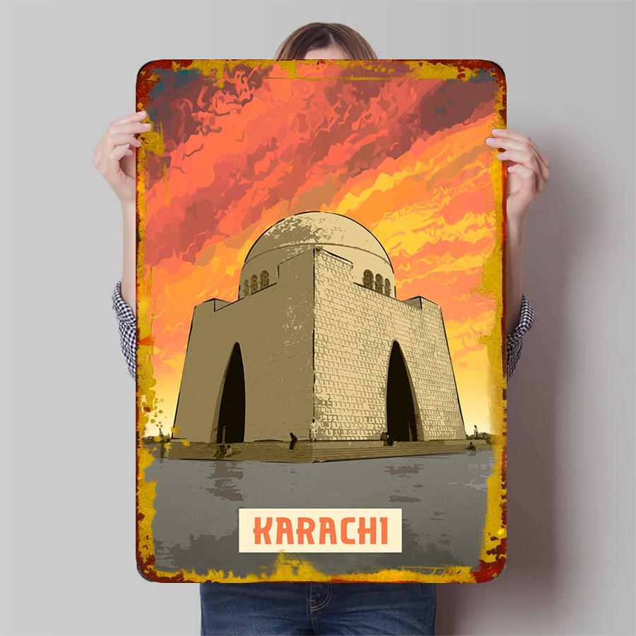 Карачи Пакистан Landmark в рам – обзор и цена Home Decor Karachi