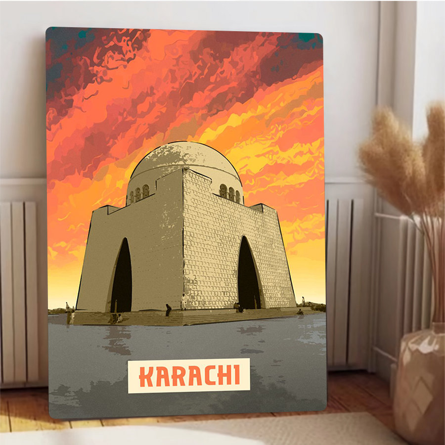 Карачи Пакистан Landmark в рам – обзор и цена Home Decor Karachi