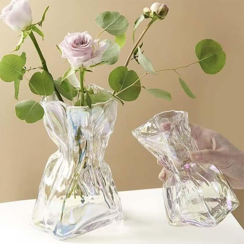 Креативная складная ваза-кошел – обзор и цена Terrarium Glass Bottle