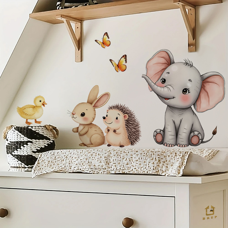 Наклейка на стену с мультяшным – обзор и цена Flooring Home Decor