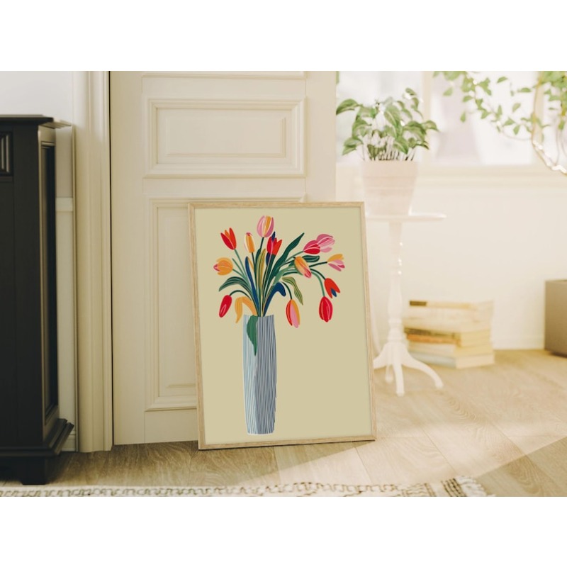 Набор из 2 картин на холсте с  – обзор и цена Home Decor Tulip