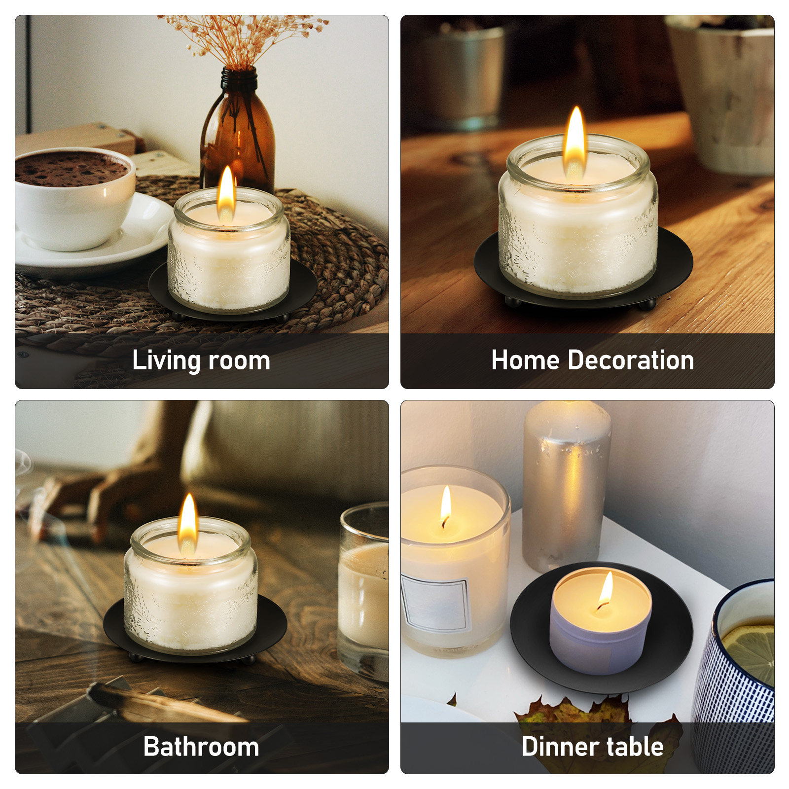 Набор из 4 минималистичных кру – обзор и цена Home Decor Shop