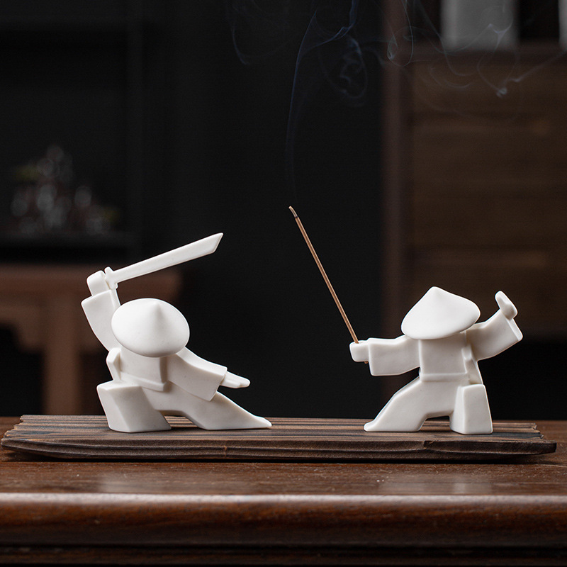 Статуэтка самурайского рыцаря  – обзор и цена Incense Stick Holder