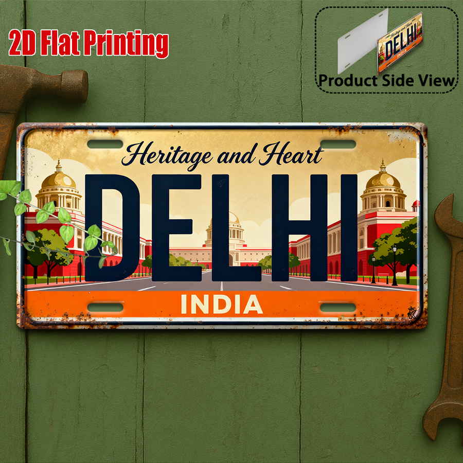 Металлическая табличка в винта – обзор и цена Home Decor Delhi