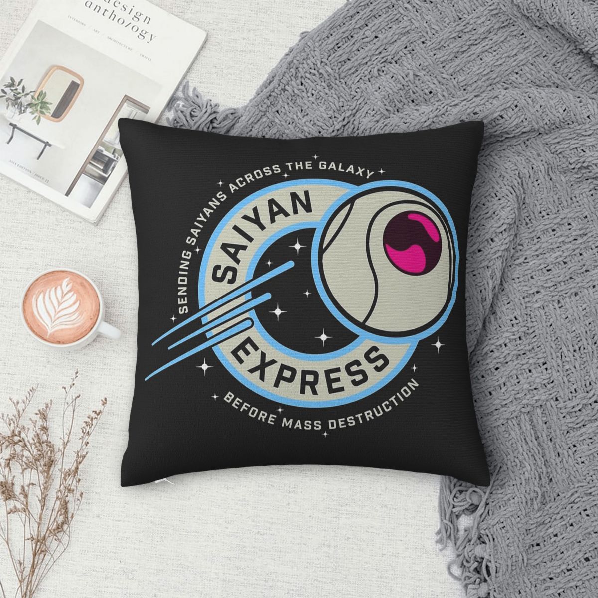 Наволочка Saiyan Express Badge – обзор и цена Home Decor Express